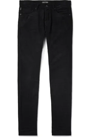 Tom Ford Slim-Fit Straight-Leg Cotton-Blend Corduroy Trousers
