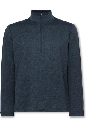 Lululemon Slim-Fit Stretch Recycled-Jersey Half-Zip Top