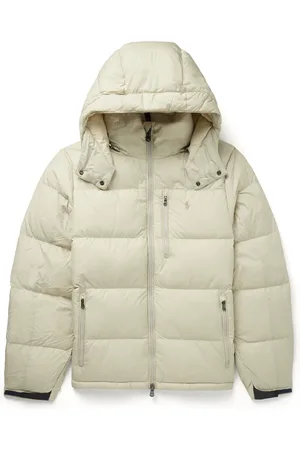 Ralph Lauren Logo-Embroidered Quilted Recycled-Shell Hooded Down Jacket