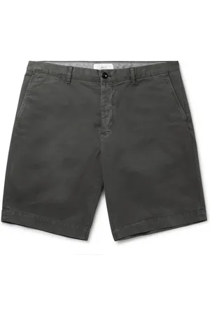 Mr P. Garment-Dyed Cotton-Twill Bermuda Shorts