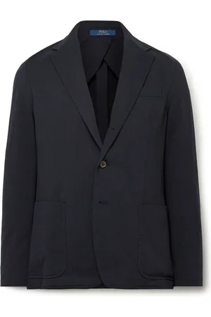 Ralph Lauren Cotton-Blend Seersucker Blazer