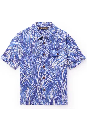 Loro Piana Printed Linen Shirt