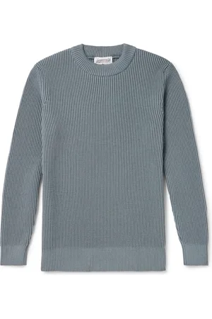 S.N.S. HERNING Fender III Slim-Fit Ribbed Virgin Wool Sweater