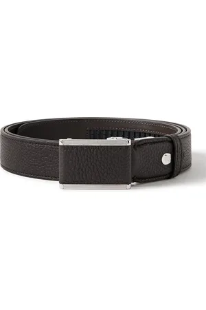 Dunhill 3cm Full-Grain Leather Belt