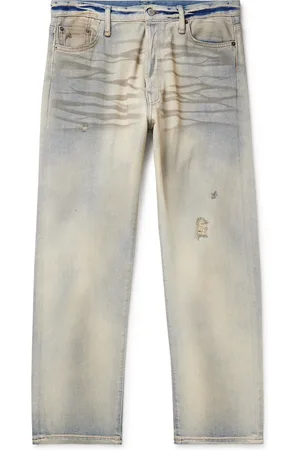 Acne Studios 1999 Carver Straight-Leg Distressed Jeans