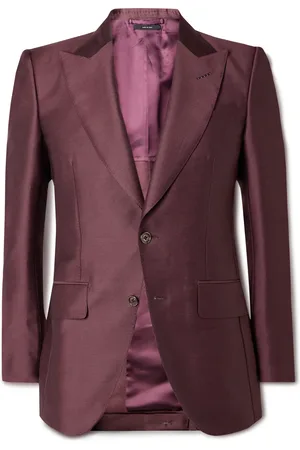 Tom Ford Wool, Mohair and Silk-Blend Twill Suit Jacket