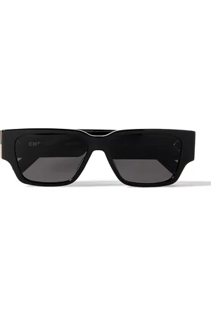 Dior CD Diamond S5I D-Frame Acetate and Silver-Tone Sunglasses