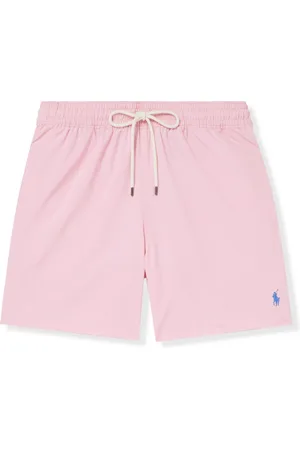 Ralph Lauren Traveler Straight-Leg Mid-Length Recycled Swim Shorts