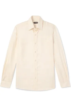 Tom Ford Slim-Fit Silk-Twill Shirt