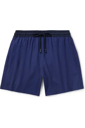 Vilebrequin Magnus Straight-Leg Mid-Length Wool Swim Shorts