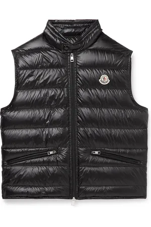 Moncler Gui Slim-Fit Logo-Appliquéd Quilted Shell Down Gilet
