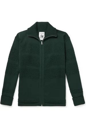 S.N.S. HERNING Virgin Wool Zip-Up Cardigan