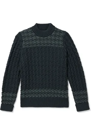 S.N.S. HERNING Stark Textured Virgin Wool Sweater