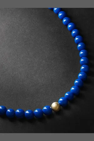 Lauren Rubinski Silver and Enamel Necklace