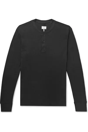 RAG&BONE Cotton-Jersey Henley T-Shirt