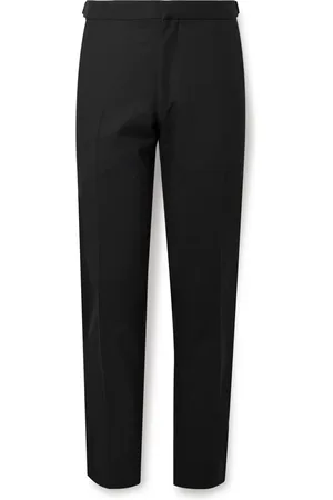 Tom Ford Slim-Fit Silk and Wool-Blend Trousers