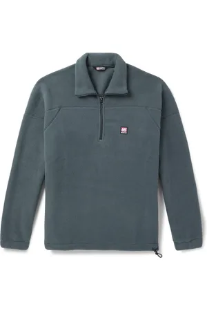 66 North Esja Logo-Appliquéd Fleece Half-Zip Sweatshirt