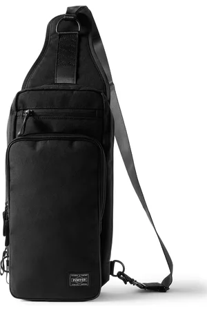 Mr Porter Hybrid Sling Logo-Appliquéd Canvas Backpack
