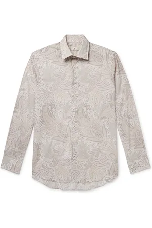 Etro Slim-Fit Paisley-Print Cotton Shirt