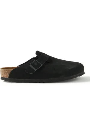 Birkenstock Boston Suede Clogs