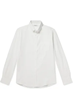 Sunspel Button-Down Collar Cotton Oxford Shirt