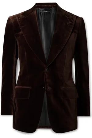 Tom Ford Dyllan Cotton-Velvet Suit Jacket