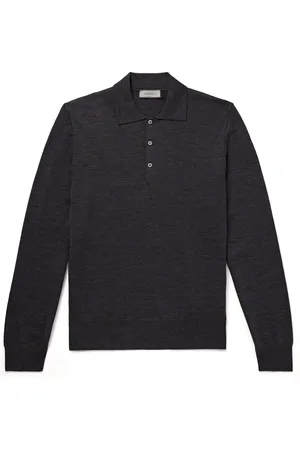 CANALI Wool Polo Shirt