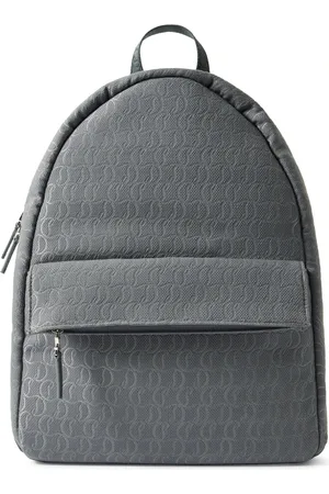 Christian Louboutin Zip N Flap Logo-Jacquard Cotton-Canvas Backpack