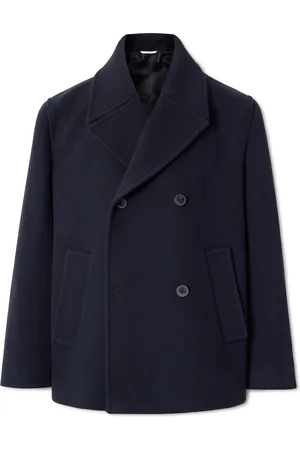 VALENTINO GARAVANI Double-Breasted Wool-Twill Peacoat