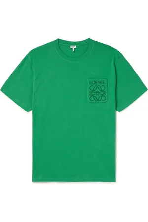 Loewe Logo-Embroidered Cotton-Jersey T-Shirt