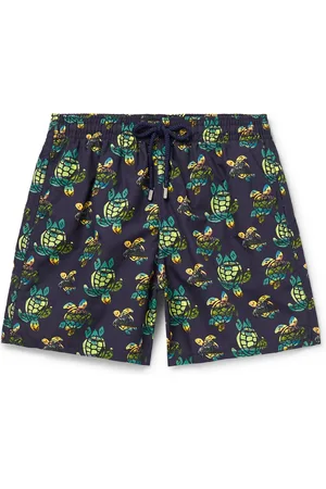 Vilebrequin Moorea Straight-Leg Mid-Length Printed Swim Shorts