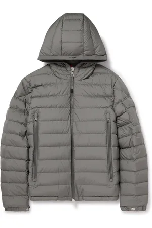 Moncler Galion Quilted Shell Hooded Down Jacket