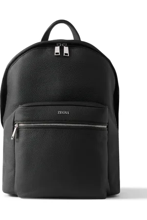 Ermenegildo Zegna Full-Grain Leather Backpack