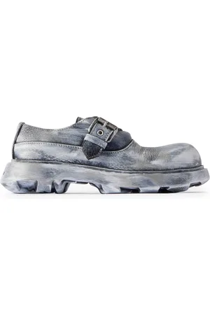 Acne Studios Leather Monk-Strap Shoes