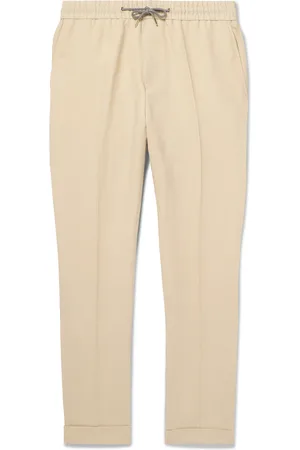 Paul Smith Tapered Linen Drawstring Trousers