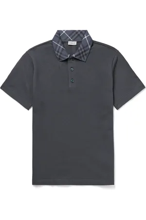 Burberry Slim-Fit Cotton-Piqué Polo Shirt