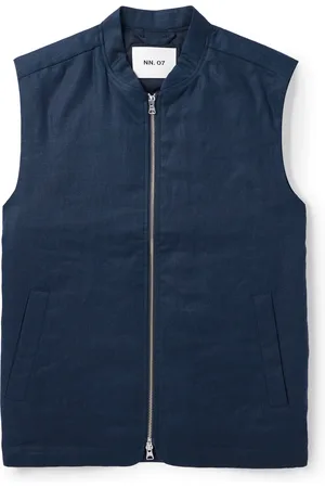 NN.07 Cafu 1454 Padded Linen Gilet