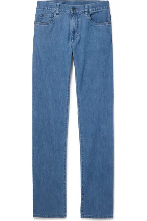 CANALI Slim-Fit Straight-Leg Jeans
