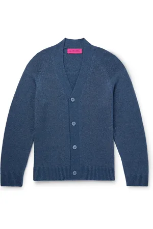 THE ELDER STATESMAN Nimbus Cashmere and Cotton-Blend Cardigan