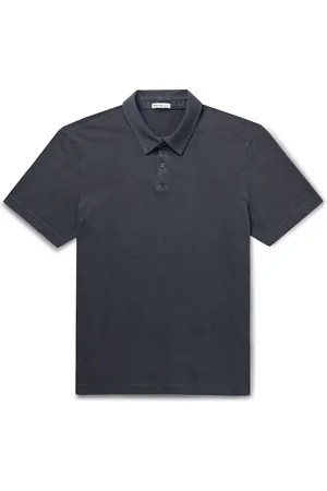 James Perse Cotton-Jersey Polo Shirt