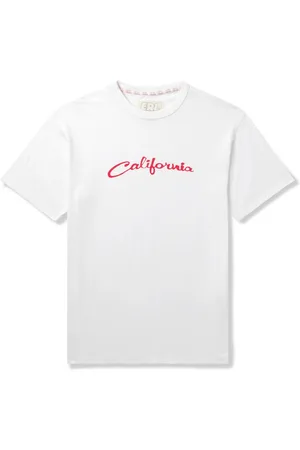 ERL California Slim-Fit Printed Cotton-Jersey T-Shirt