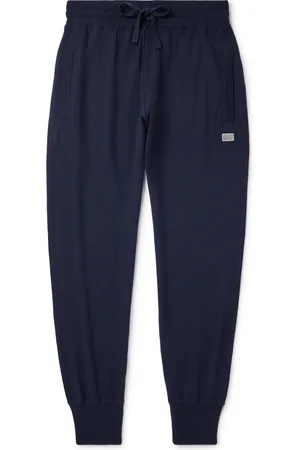 Dolce & Gabbana Logo-Appliquèd Wool Sweatpants