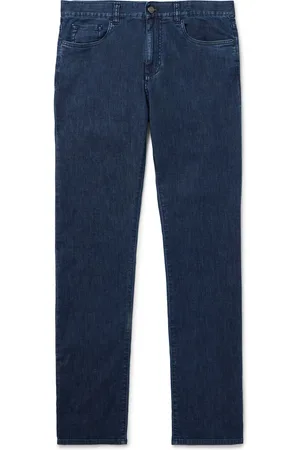 CANALI Slim-Fit Straight-Leg Jeans