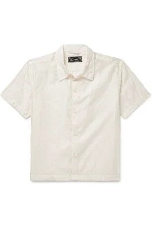 mfpen Holiday Fil Coupé Cotton-Blend Voile Shirt