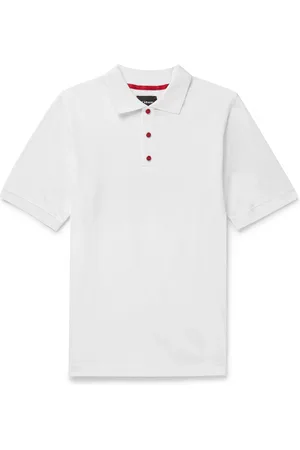 Kiton Cotton-Piqué Polo Shirt