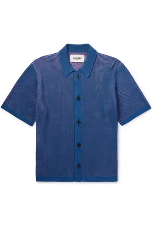 Corridor Plated Ribbed Cotton Shirt