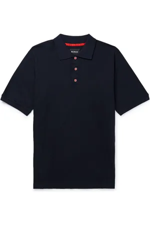 Kiton Cotton-Piqué Polo Shirt