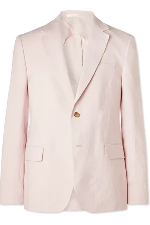 Mr P. Regular-Fit Linen Suit Jacket