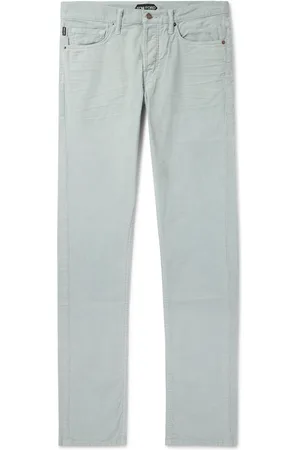 Tom Ford Slim-Fit Cotton-Blend Corduroy Trousers