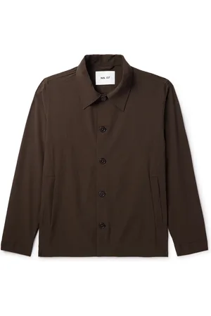 NN.07 Zander 1924 Striped Seersucker Overshirt